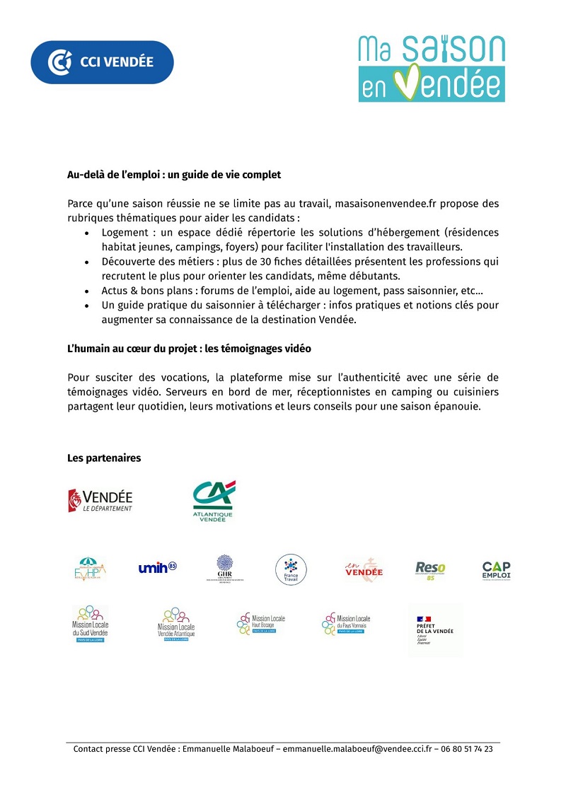 Communiqué de presse page 2