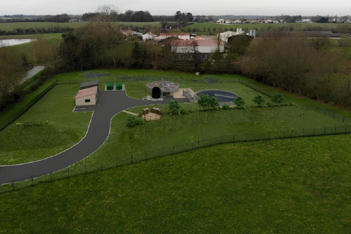 Construction d'une nouvelle station d'épuration